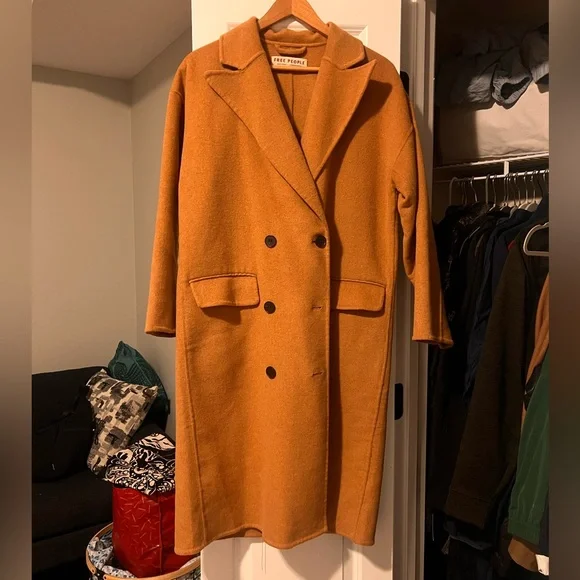 Free People Adore You Wool Coat - Picture 4 of 5